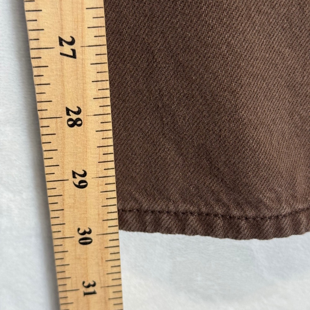 Levi's Brown Low Loose Jeans Wide Leg Size 30x30 - Picture 7 of 8